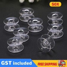 100x Plastic Empty Bobbins for Sewing Machine Janome Brother Elna Singer Bobbins Sewing Machine price