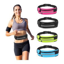 Waterproof Running Bum Bag Fanny Pack Waist Belt Money Wallet Zip Pouch Sports Bags price