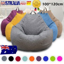 Extra Large Bean Bag Chairs Sofa Cover Indoor Lazy Lounger For Adults Kids·~,. Bean Bag Chair price