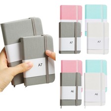Portable Diary Office Notebook A7A6 Personal Notepad Hardback Hard Cover Journal Hardcover Notebook price