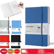 A5 Bullet Dotted Journal Notebook Binder Hardcover 160 Sheets Paper Notepad AU Hardcover Notebook price
