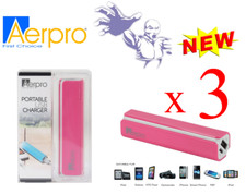 3 x  2500mAh External Power Bank USB Portable Battery Charger For Mobile Phone Portable Charger - Power Bank price