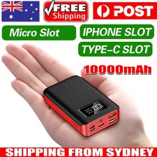 Portable Power Bank 10000mAh Mini USB Pack LED Battery Charger For Mobile Phone Portable Charger - Power Bank price