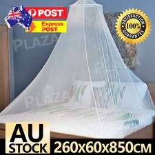 Large White Mosquito Net Canopy Double Queen King Bed Fly Insect Protect AU Baby Mosquito Net price