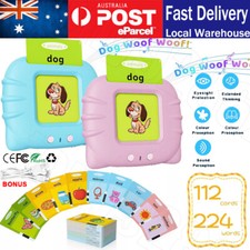 Talking Flash Cards For Toddlers Preschool Words Learning Cards Toy For Kids OZ Flashes price