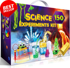 150 Science Experiments Kit STEM Chemistry Volcano Educational Toy Gift for Kids Chemistry price