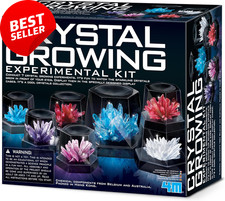 Crystal Growing Kit for Kids STEM Science Set 7 Experiments Educational Gift Chemistry price