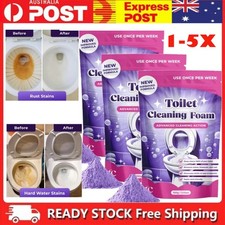 5X 100g Fizzclean Toilet Foam Cleaner, Insta-Action Fizzclean Foam Cleaner Cleaning Products price