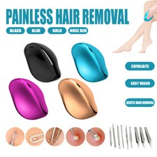 Women Men Painless Physical Hair Removal Epilators Crystal Hair Eraser Exfoliate Epilators price