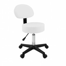 Salon Chair Bar Swivel Stool Office Roller Wheels Portable Leather With Back Res Office Stool price