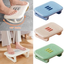 Desk Foot Rest Stool Office Under Desk Angle Adjustable Footrest Massage Office Stool price