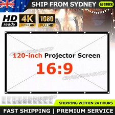 120" Foldable Projector Screen 16:9 Home Theater Cinema Outdoor Movie Projection Projector Screen price