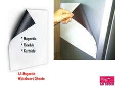1x A4 Fridge Magnetic Whiteboard Sheet Message School Office Board Memo Reminder Whiteboard price