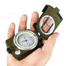 Multifunctional Pocket Compass Metal Military Waterproof High Accuracy Outdoor Compass price