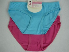 Target Girls 2 Pack Lower Hipster Bikini Briefs Underwear sizes 12 14 Pink Blue Girls' Underwear price