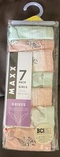 Girls size 1-2 pack of 7 Days in week briefs  underwear Target undies MAXX NEW Girls' Underwear price