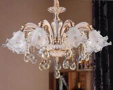 European crystal ceiling lights zinc alloy LED chandelier lighting 1-10 Heads Baby Room Ceiling Lamp price