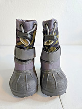 Columbia Children's Powderbug Plus Winter Boots Grey Camo Size 4C Unisex Children's Boots price
