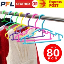 Durable Toddler's Hangers 10-60pcs Clothes Hanger Children Coat Hangers Rack Baby Clothes Hanger price