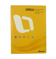 Microsoft Office MAC 2008 Home & Student Edition Product with Keys - Word, Excel Office Software price