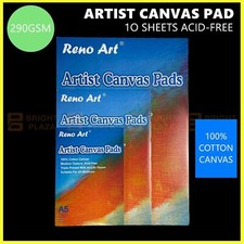 Canvas Pad A3 A4 A5 100% Cotton 10 Sheets Sketching Drawing Painting Artist Pads Drawing Pad price