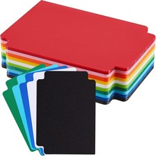 50 Pcs Trading Card Dividers Multicolor Page Dividers Cards Separator with Tabs Divider & Separator price