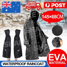 Unisex Jacket Raincoat Rain Coat Waterproof Hooded Poncho Fashion Rainwear Outdoor Coat price