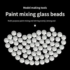 50Pcs Paint Mixing Glass Bead Paint Agitator Ball For Model Craft Project Paints Bead Paint price
