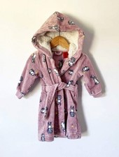 CAN COMBINE POST - Girls Bunny Rabbit Dressing Gown Robe Size 1 (12-18 Months) Baby Dressing Gown price