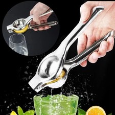 Stainless Steel Manual Hand Press Lemon Squeezer Fruit Orange Citrus Juice AU Juicers price