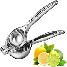 Stainless Steel Manual Hand Press Lemon Squeezer Fruit Orange Citrus Juice AU Juicers price