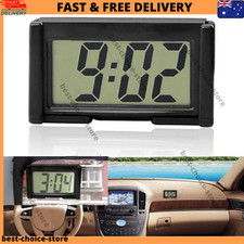 Small Digital Clock LCD Date Time Calendar For Car Dashboard Table Desk Portable Desk Clock price