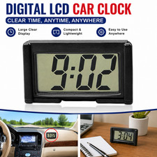 Small Digital Clock LCD Date Time Calendar For Car Dashboard Table Desk Portable Desk Clock price