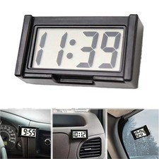 Small Digital Clock LCD Date Time Calendar For Car Dashboard Table Desk Portable Desk Clock price