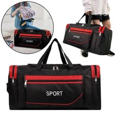 Mens Extra Large Big Sports Gym Holdall Bag Travel Work Cabin Barrel Duffle Men's Sports Bag price
