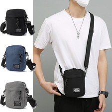 Sports Men's Shoulder Messenger Bag Crossbody Satchel Travel Small Square Bag AU Men's Sports Bag price