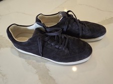 Vince Pacifico Coastal Blue Suede Sneaker Shoe Men 13 Boys' Casual Shoes price