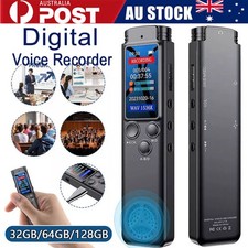 32/128G Digital Voice Recorder Dictaphone Voice Activated MP3 Player Mic Lecture Recorder price