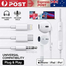 USB C Headphones Type C 3.5mm Earphones Wired Mic For iPhone Samsung Android Headphones price
