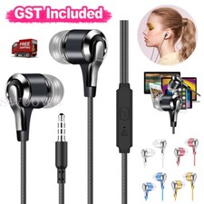 3.5mm Wired In-Ear Earphones Bass Stereo Headphones Headset Earbuds With Mic Headphones price