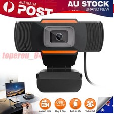 Full HD Webcam Camera Auto Focus USB 2.0 Web Cam Mic for PC Computer Laptop - · Web Cameras price