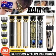 Men's Portable Electric Hair Trimmer Clippers Beard Shaver Cutting Cordless AU Hair Clippers price