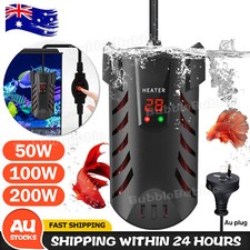 Aqua Fish Tank Thermosafe LCD Digital Submersible Aquarium Water Heater AU Water Heaters price
