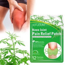 12Pcs Knee Relief Patches Sticker Joint Pain Wormwood Ache Plaster Pad Patch Relief Paste price