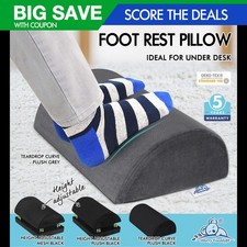 STARRY EUCALYPT Foot Rest Stool Adjustable Foot Pad Foam Pillow Under Desk Standard Stool price