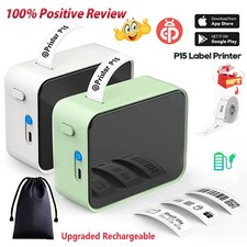 P15 Bluetooth Label Maker Machine Portable Sticker Barcode Thermal Label Printer Label Maker price