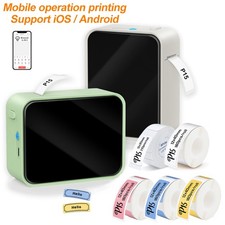 Bluetooth Label Maker Machine Thermal Mini Sticker Label Printer P15 Home Office Label Maker price