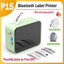 Xmas Best Gift Bluetooth Label Maker Machine with Tape Thermal Labeling Device Label Maker price
