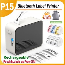 Thermal Label Printer Bluetooth Label Maker Machine Portable P15 Sticker Labeler Label Maker price