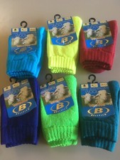 Australian Made Kids Socks - Pure Wool Inner - Size 9-12 Assorted Colours Unisex Boys' Socks price